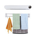 round display screen Bathroom Shelves electric hot air drying quick uv towel dryer shelf
